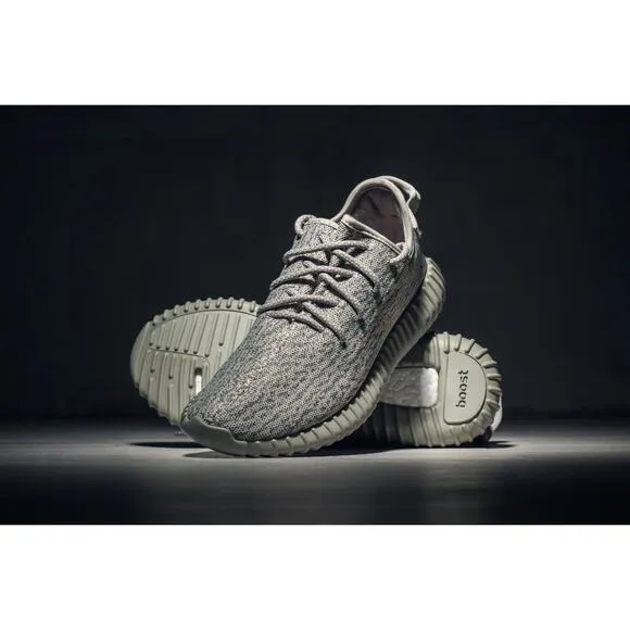 Adidas Yeezy YZY Boost 350 Men's Sneaker Shoes 6.5 Moonrock 2015 Kanye West Grey