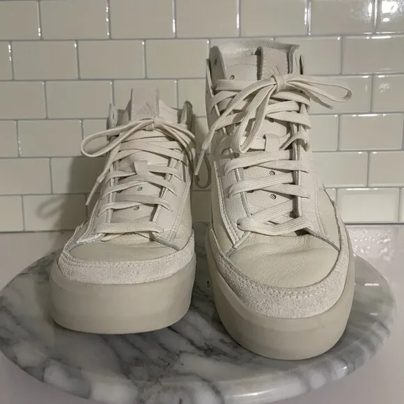 Adidas ZNSORED Hi Shoes Off White /Off White, mens size 7