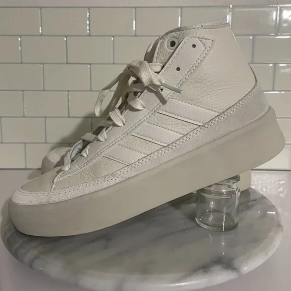 Adidas ZNSORED Hi Shoes Off White /Off White, mens size 7