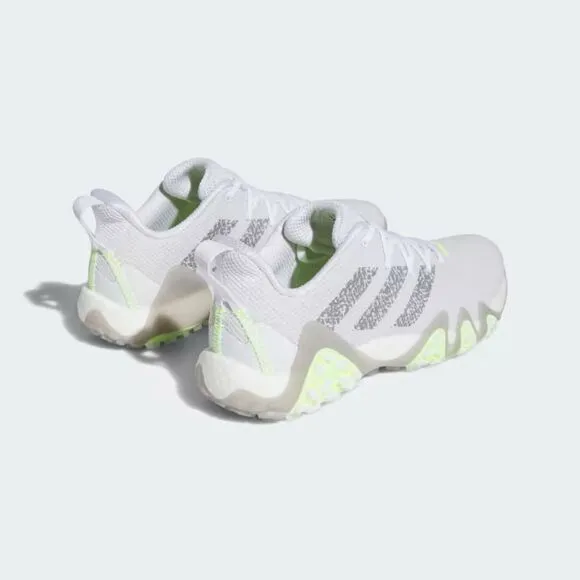Adidas Codechaos 22 IF1041 Golf Shoes Men's US 15 White Spikeless Low Top SUN60