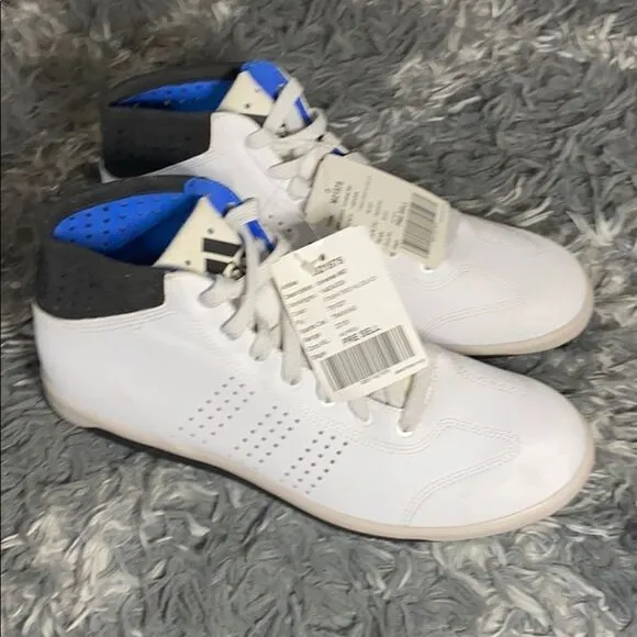 Adidas high top sample white Sneakers Size 9 NWT never resist rare sneaker