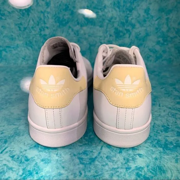 Adidas Stan Smith 'Easy Yellow' Men’s Leather Low Top Shoes