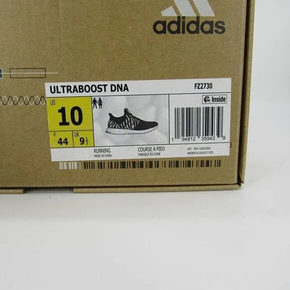 ADIDAS ULTRABOOST DNA ZEBRA UNISEX SNEAKER SHOES M10/W11