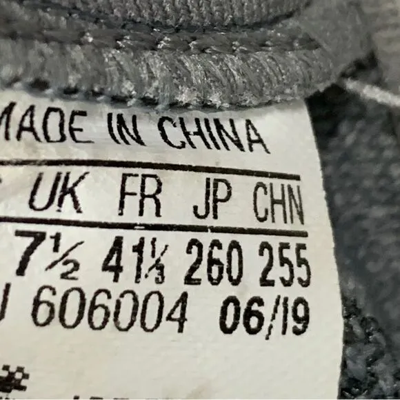 Adidas UltraBoost 19 Women's Size 9 Gray‎ Low Top Running Sneakers Shoes EF8847