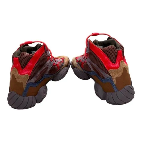 Adidas Yeezy 500 High Kanye West Sumac Brown Blue Red 350 V2 Gw2874 13 W/ Box