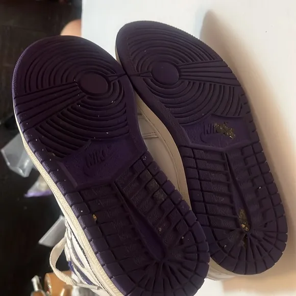 Air Jordan 1 High OG 'Court Purple Sz 6.5 Women