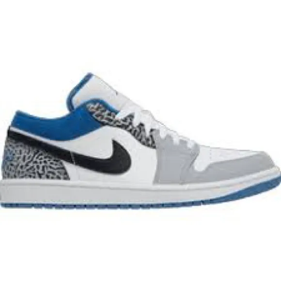 Air Jordan 1 Low SE True Blue Mens Size 8 Basketball Sneakers Shoes