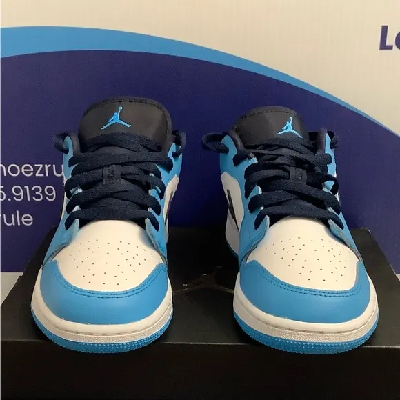Air Jordan 1 Low UNC Kids Size 5y