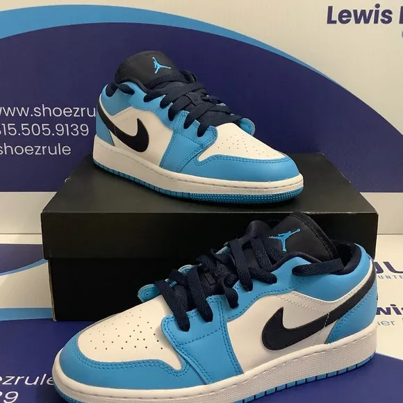 Air Jordan 1 Low UNC Kids Size 5y