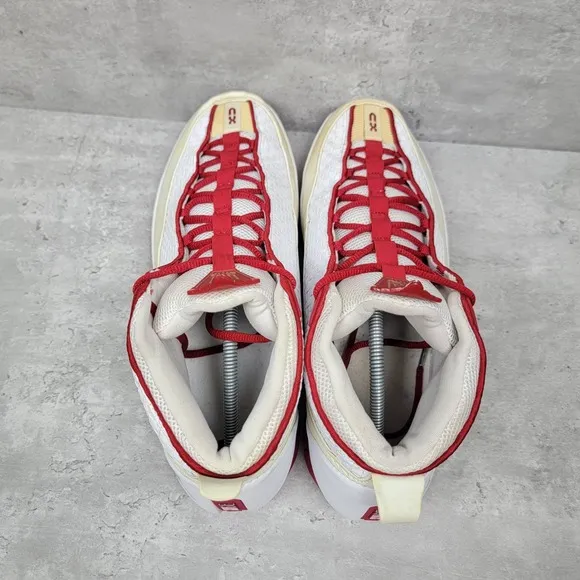 Air Jordan 15 Retro SE White Red Mens Size 13 2008 Tinker Hartfield Rare Sneaker