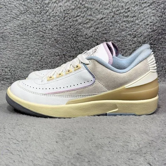 Air Jordan 2 Low Look Up In The Air Low Womens Size 9 Shoes Summit White Blue