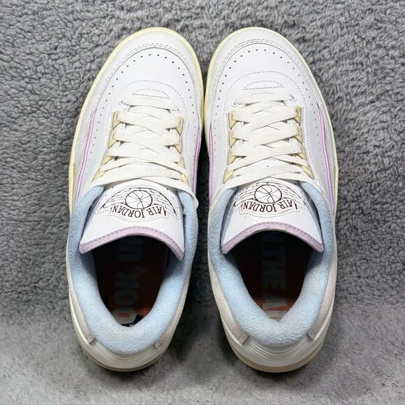 Air Jordan 2 Low Look Up In The Air Low Womens Size 9 Shoes Summit White Blue
