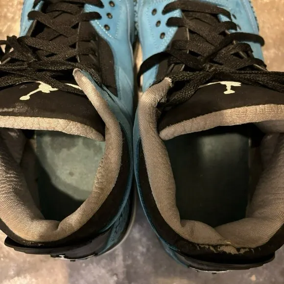Air Jordan 3 Low Top Size 13 Retro Powder Blue Sneakers 2013 Basketball Shoes