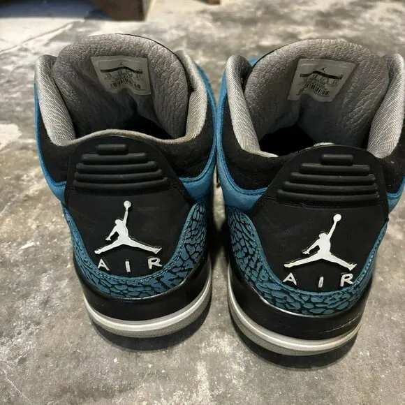 Air Jordan 3 Low Top Size 13 Retro Powder Blue Sneakers 2013 Basketball Shoes