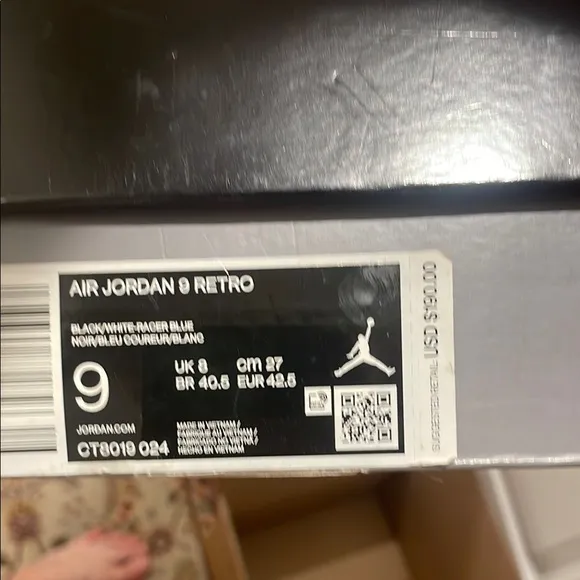 Air Jordan 9 racer blue