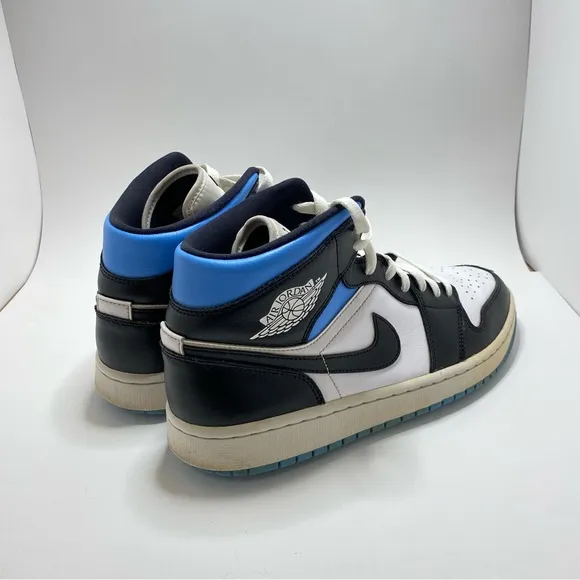 Air Jordan, Mid 1 (University).  Women's size 12