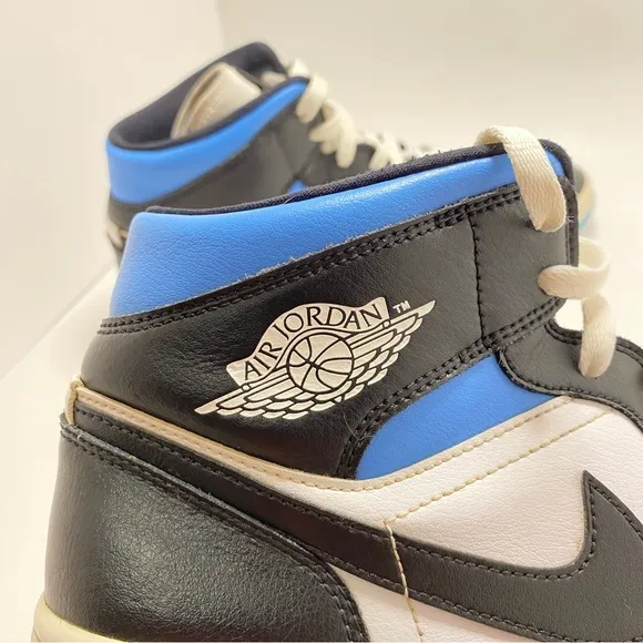 Air Jordan, Mid 1 (University).  Women's size 12