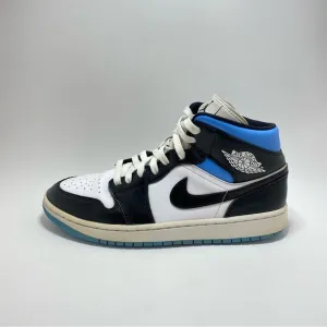 Air Jordan, Mid 1 (University).  Women's size 12