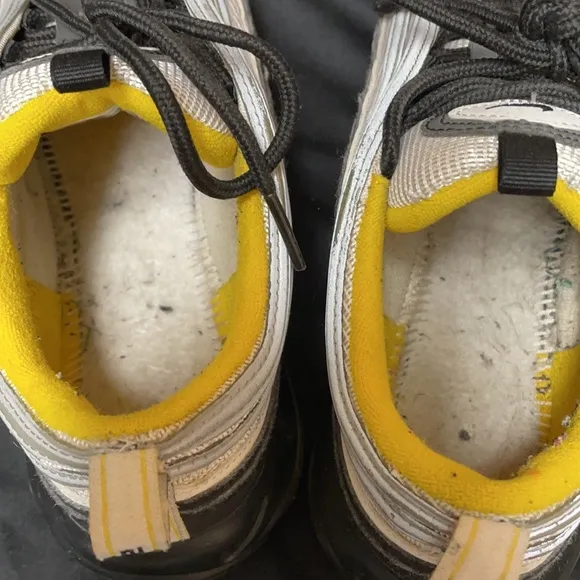 Air Max 95 black, yellow and white. Size 5