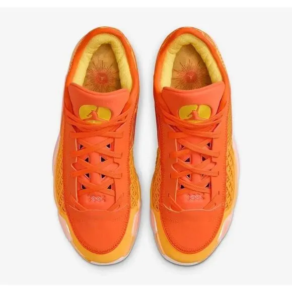 Air Jordan 38 Low FV3945-700 Sneakers Women US 11 Orange Basketball Shoes TF2175