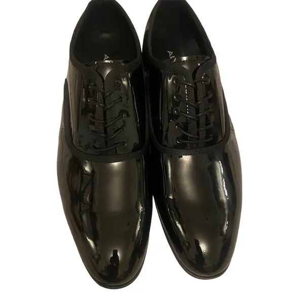 Aldo Mirron Oxford's Mens Black Shoes Size 10