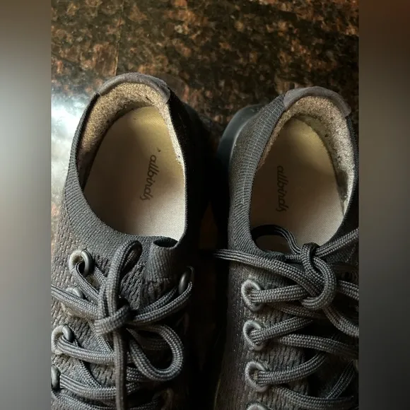All birds men’s tree dashers shoes black size 12