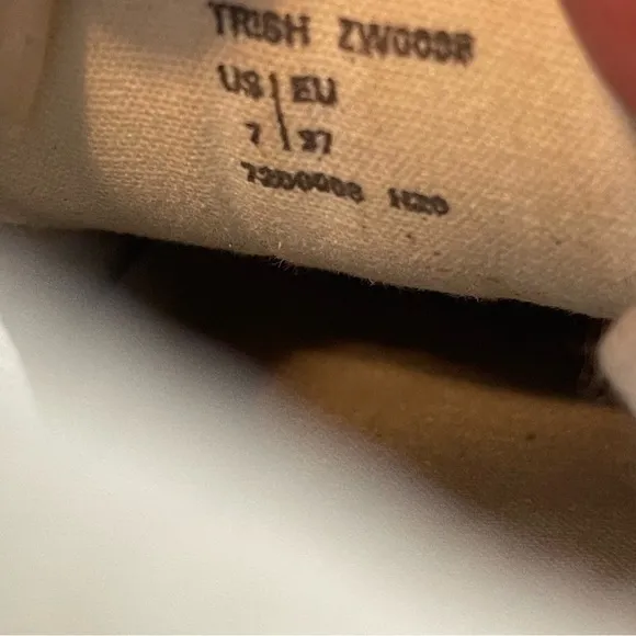 All Saints Trish Platform Women Shoes Size 7