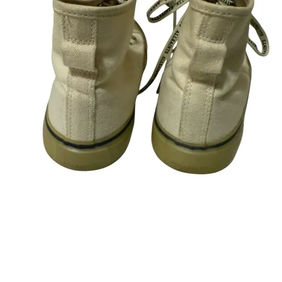 All Saints Women's Cream High-Top Sneakers