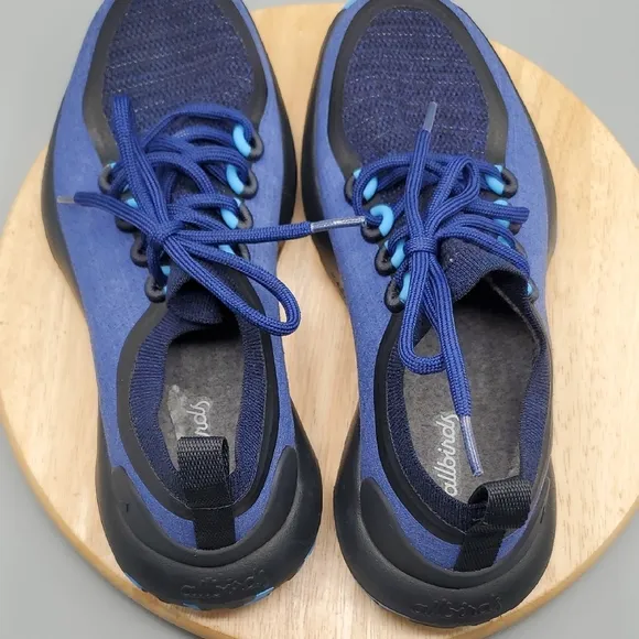 Allbirds Blue and Black Athletic Shoes for Performance
