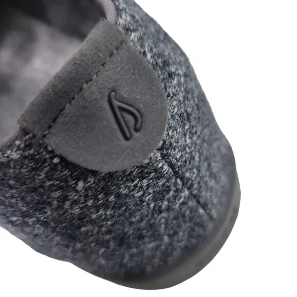 Allbirds Lounger Grey Flat Loafer Wool Round Toe Slip On Washable Comfort Size 7