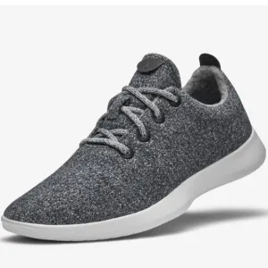 Allbirds Mens Natural Grey Wool Runner Lace Up Low Top Sneaker Shoes Size 11