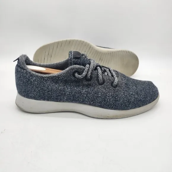 Allbirds Merino Wool Runners Shoes Mens Size 10 Lace Up Sneakers Natural Gray