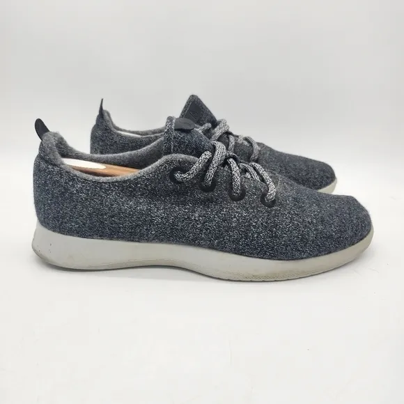 Allbirds Merino Wool Runners Shoes Mens Size 10 Lace Up Sneakers Natural Gray