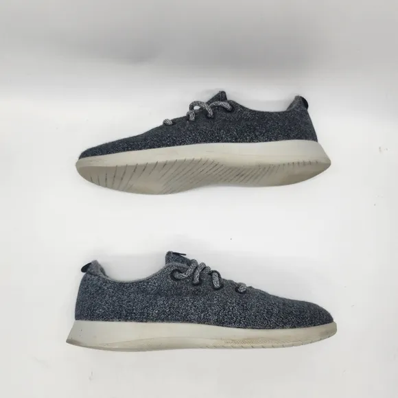 Allbirds Merino Wool Runners Shoes Mens Size 10 Lace Up Sneakers Natural Gray