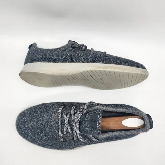 Allbirds Merino Wool Runners Shoes Mens Size 10 Lace Up Sneakers Natural Gray