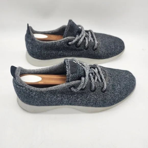 Allbirds Merino Wool Runners Shoes Mens Size 10 Lace Up Sneakers Natural Gray
