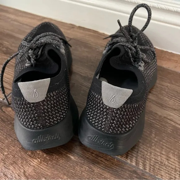 Allbirds Tree Dasher black obsidian athletic running shoes Size 9
