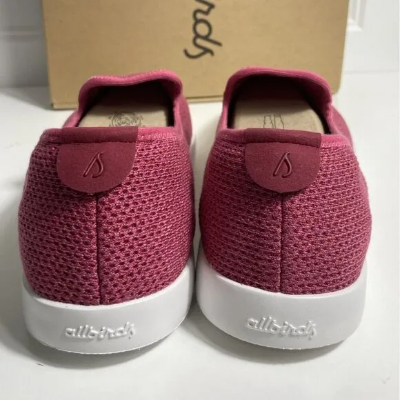 Allbirds Tree Loungers Slip On Loafer Shoes Lux Pink Knit Sneakers Mens 13 NEW