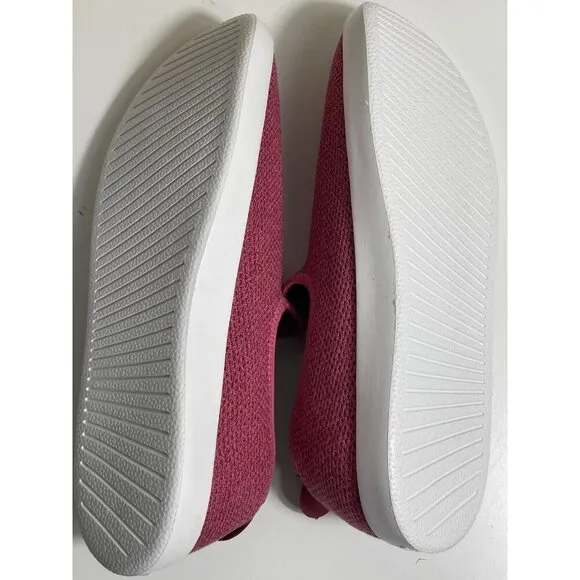 Allbirds Tree Loungers Slip On Loafer Shoes Lux Pink Knit Sneakers Mens 13 NEW