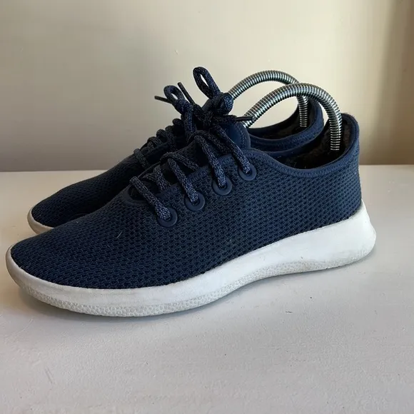 Allbirds Women’s Tree Runner Marine Sneaker Shoes Size 8