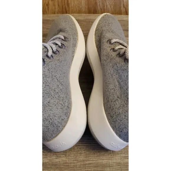 Allbirds Wool Runner Up Mizzle High Top Sneakers Womens Size 8 Gray