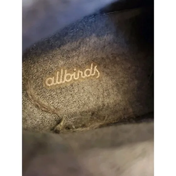 Allbirds Wool Runner Up Mizzle High Top Sneakers Womens Size 8 Gray