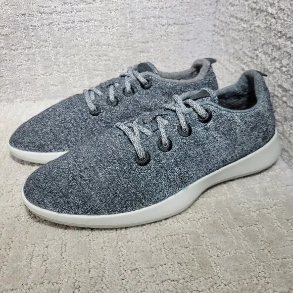 Allbirds Wool Runners Natural Grey Low Top Sneaker Shoes Men's Multiple Sizes