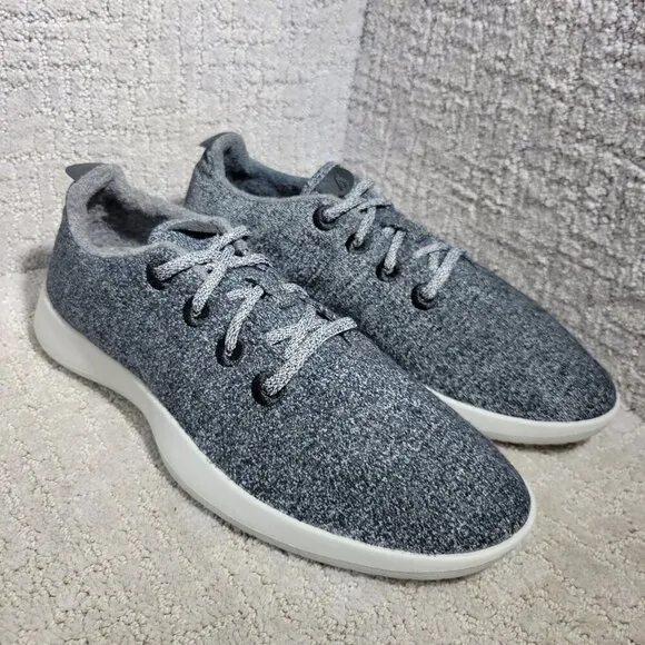 Allbirds Wool Runners Natural Grey Low Top Sneaker Shoes Men's Multiple Sizes