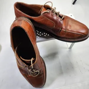 Allen Edmonds Brown Leather Mens Dress Shoes With Lace-Up Closure‎ &amp; Rubber Sole