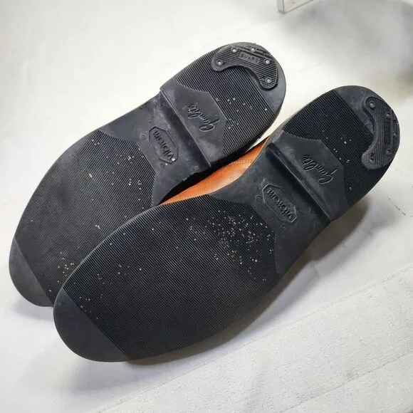 Allen Edmonds Brown Leather Mens Dress Shoes With Lace-Up Closure‎ &amp; Rubber Sole