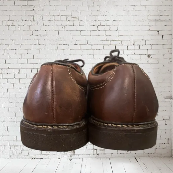Allen Edmonds Brown Wilbert Men Comfort Oxford Shoes Size 14