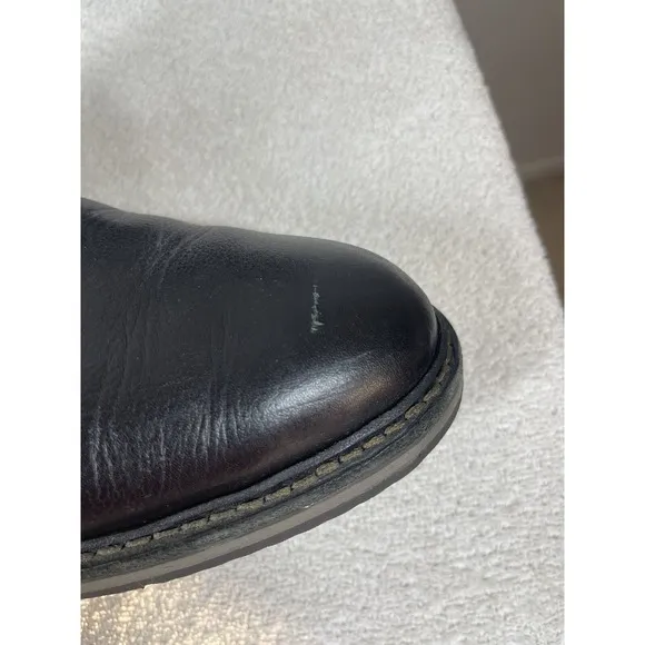 Allen Edmonds Men's Black Leather Badlands Lace Up Blucher Comfort Shoe Size 11D