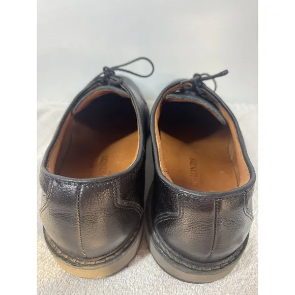 Allen Edmonds Men's Black Leather Badlands Lace Up Blucher Comfort Shoe Size 11D