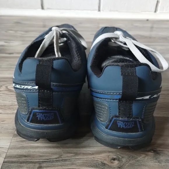 ALTRA Lone Peak 3.5 Trail Shoes Blue Black Silver Mens Size 11